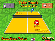 Игра Настольный теннис Финес и Ферб